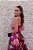 VESTIDO LONGO MARRO FUCSIA DECOTE RETO TOMARA QUE CAIA ESTAMPADO SEREIA - Imagem 4
