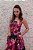VESTIDO LONGO MARRO FUCSIA DECOTE RETO TOMARA QUE CAIA ESTAMPADO SEREIA - Imagem 3