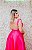 VESTIDO MIDI MARRO PINK PRINCESA DECOTE V - Imagem 2