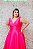 VESTIDO MIDI MARRO PINK PRINCESA DECOTE V - Imagem 5