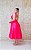 VESTIDO MIDI MARRO PINK PRINCESA DECOTE V - Imagem 4