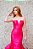 VESTIDO JOVANI PINK ZIBELINE TOMARA QUE CAIA SEREIA EM CAMADAS - Imagem 4