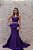 VESTIDO LONGO TOMARA QUE CAIA ROXO PEPLUM - Imagem 7