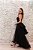 VESTIDO PRETO BUSTO ESTRUTURADO EM TULE MULLET COM LAÇO NAS COSTAS - Imagem 3