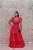 VESTIDO PINK EM TULE CAMADAS ALÇA FRU-FRU - Imagem 1