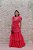 VESTIDO PINK EM TULE CAMADAS ALÇA FRU-FRU - Imagem 2
