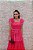 VESTIDO PINK EM TULE CAMADAS ALÇA FRU-FRU - Imagem 3
