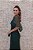VESTIDO LONGO NY VERDE MUSGO BORDADO E DETALHE DE CAPA - Imagem 5