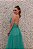 VESTIDO LONGO VERDE ALÇA FINA TODO EM TULE E COSTAS CRUZADAS - Imagem 6