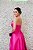 VESTIDO LONGO BUSTO GEOMETRICO PINK PRINCESA - Imagem 2