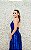 VESTIDO AZUL ROYAL NY SEREIA COM FENDA EM PAETÊ E BORDADO - Imagem 3