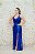 VESTIDO AZUL ROYAL NY SEREIA COM FENDA EM PAETÊ E BORDADO - Imagem 6