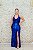 VESTIDO AZUL ROYAL NY SEREIA COM FENDA EM PAETÊ E BORDADO - Imagem 5