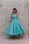 VESTIDO MIDI MULLET AZUL TIFFANY OMBRO A OMBRO - Imagem 1