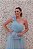 VESTIDO LONGO AZUL ACQUA OMBRO UNICO COM DETALHE DE PLUMAS - Imagem 6