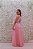 VESTIDO LONGO ROSA BEBÊ EM TULE DECOTE NAS COSTAS - Imagem 7