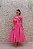 VESTIDO MIDI TAFETÁ PINK COM LAÇO NO BUSTO - Imagem 1