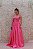 VESTIDO EM TAFETÁ  COM BUSTO DRAPEADO PINK - Imagem 6
