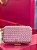 BOLSA BOTTEGA ROSA CHA QUADRADA GD - Imagem 1