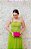 VESTIDO VERDE NEON EM TULE BUSTO ESTRUTURADO DRAPEADO - Imagem 5