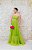 VESTIDO VERDE NEON EM TULE BUSTO ESTRUTURADO DRAPEADO - Imagem 1