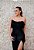 VESTIDO PRETO PAETÊ TOMARA QUE CAIA PLUMAS - Imagem 4