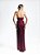 VESTIDO MARSALA TOMARA QUE CAIA TODO EM PAETÊ E RECORTE LATERAL E FENDA - Imagem 5