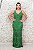 VESTIDO BORDADO SEREIA VERDE OLIVA ALÇA TIRAS - Imagem 1