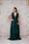 VESTIDO VERDE EM TULE RAGATA DECOTE V - Imagem 4