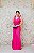 VESTIDO UNITY SEVEN PINK  REGATA COM DETALHE DE NÓ NO OMBRO - Imagem 1