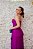 VESTIDO ARBOUR ROXO ALCINHA FINA E DETALHE DE FOLHO CAIDO - Imagem 4