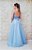 VESTIDO MARIE AZUL BEBÊ ALÇA FINA EM TULE E ZIBELINE BUSTO BRODADO EM CHUMBO - Imagem 6