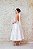 VESTIDO MIDI MARRO BRANCO FENTE ÚNICA - Imagem 5