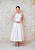VESTIDO MIDI MARRO BRANCO FENTE ÚNICA - Imagem 8