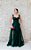 VESTIDO VERDE MUSGO EM TULE OMBRO A OMBRO BUSTO ESTRUTURADO DRAPEADO - Imagem 7