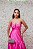 VESTIDOS EM ZIBELINE TOMARA QUE CAIA PINK COM SAIA EM CAMADAS - Imagem 3