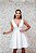 VESTIDO CURTO BRANCO SAIA PRINCESA ARTE SACRA EM ZIBELINE - Imagem 5