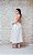VESTIDO BRANCO MIDI AGILITÁ FRENTE FECHADA E COSTA NUA - Imagem 2