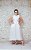 VESTIDO BRANCO MIDI AGILITÁ FRENTE FECHADA E COSTA NUA - Imagem 3