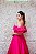 VESTIDO LONGO EM TAFETÁ FÁTIMA SCOFIELD PINK TOMARA QUE CAIA MANGA BUFANTE REMOVIVÉL - Imagem 3