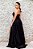 VESTIDO PRETO TOMARA QUE CAIA COM FENDA - Imagem 2