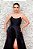 VESTIDO PRETO TOMARA QUE CAIA COM FENDA - Imagem 3