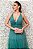 VESTIDO LONGO VERDE EM TULE TRANÇADO NAS COSTAS - Imagem 3