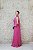 VESTIDO LONGO PINK TOMARA QUE CAIA COM AMARRAÇÃO NO OMBRO E BROCHE DE FLOR - Imagem 6