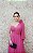 VESTIDO LONGO PINK TOMARA QUE CAIA COM AMARRAÇÃO NO OMBRO E BROCHE DE FLOR - Imagem 7