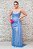 VESTIDO LONGO AGILITÁ TOMARA QUE CAIA AZUL SERENITY - Imagem 2