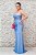 VESTIDO LONGO AGILITÁ TOMARA QUE CAIA AZUL SERENITY - Imagem 1