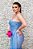 VESTIDO LONGO AGILITÁ TOMARA QUE CAIA AZUL SERENITY - Imagem 3