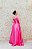VESTIDO LONGO PINK EM ZINBELINE OMBR UNICO BUSTO BORDADO - Imagem 3
