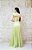 VESTIDO LONGO VERDE LIMA PRINCESA COM BABADO OMBRO UNICO - Imagem 7